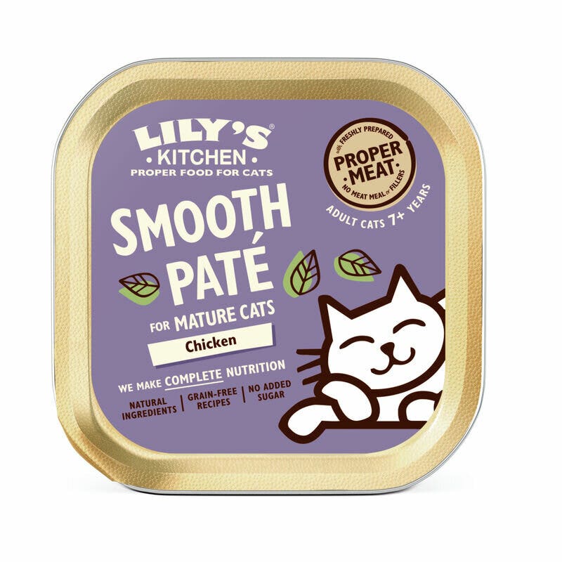 Lily's Kitchen Chicken Paté for Mature Cats 85g-1