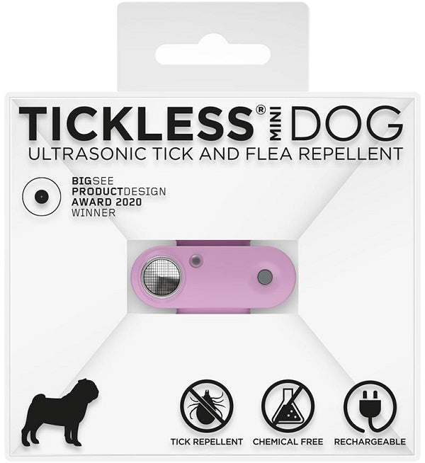 Tickless Mini Dog Repellente Ultrasuoni Colore Organ Purple