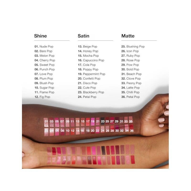 Clinique Pop Longwear Lipstick Rossetto Shine Sweet-5