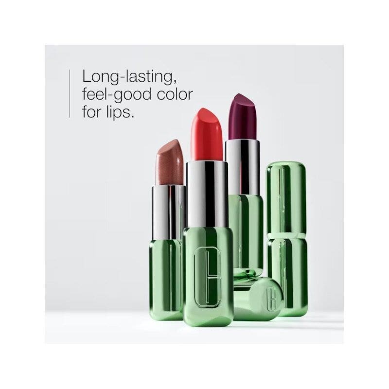 Clinique Pop Longwear Lipstick Rossetto Matte Beach-4