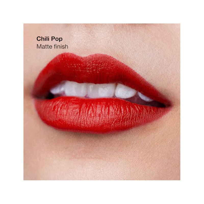 Clinique Pop Longwear Lipstick Rossetto Matte Chili-3