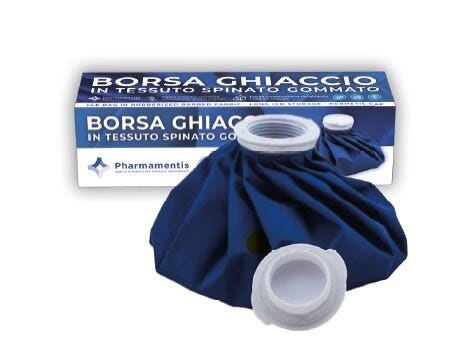 Pharmamentis Borsa Ghiaccio 28cm In Tessuto Spinato Gommato-1