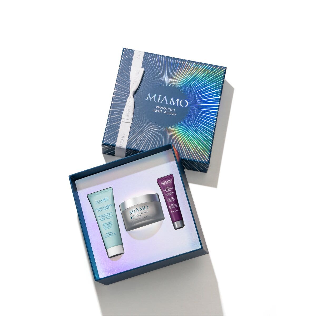 Miamo Cofanetto Anti-Aging Restructuring Cream 24h 50ml + Vitamin Complex Milk Cleanser 50ml + Anti-Glycoxidant Masque 10ml-2