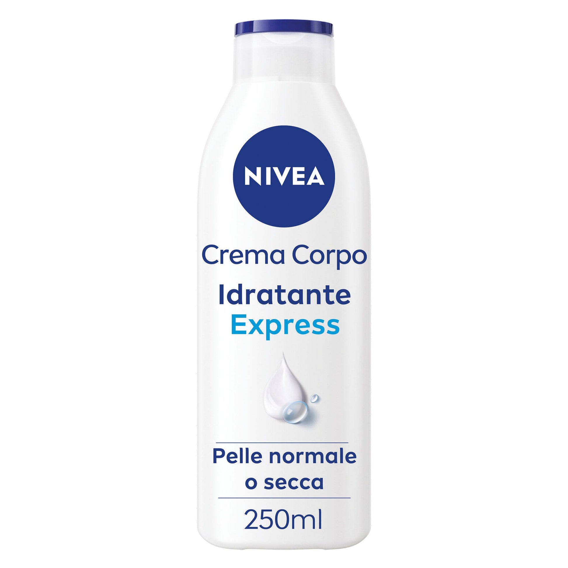 Nivea Crema Corpo Idratante Express Crema Corpo Idratante 72 Ore per Pelle Normale E Secca 250ml-1