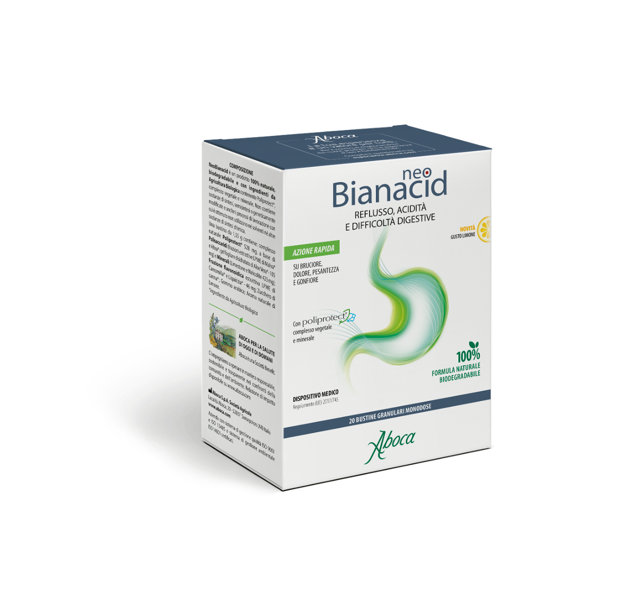 Aboca Neobianacid 20 Bustine Limone-1