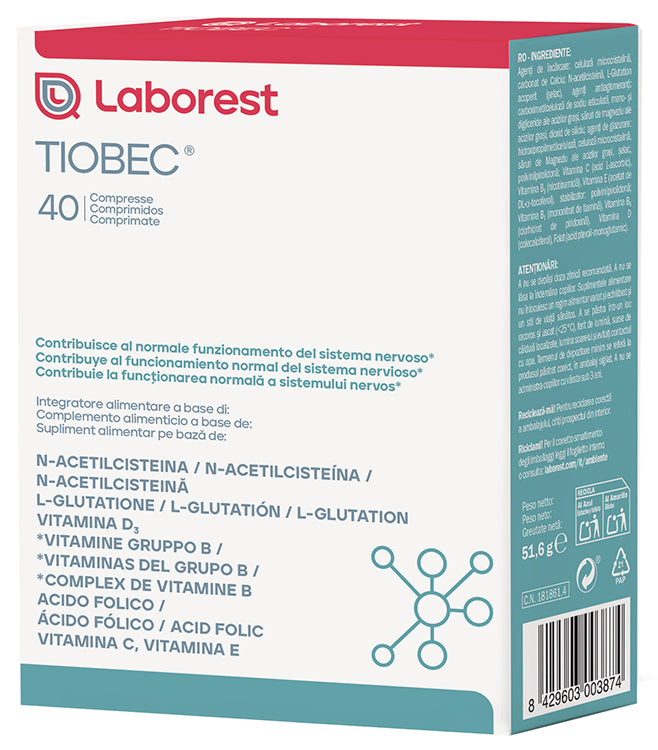 Tiobec Nuova Formula 40 Compresse