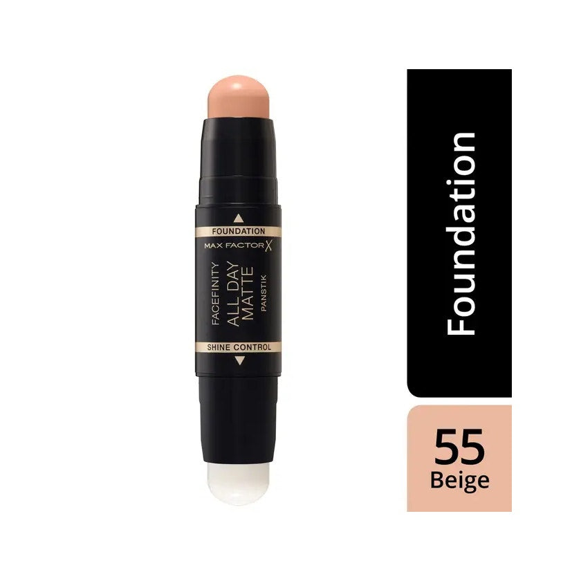 Max Factor Fondotinta Compatto Facefinity All Day Matte 55 Panstik -3