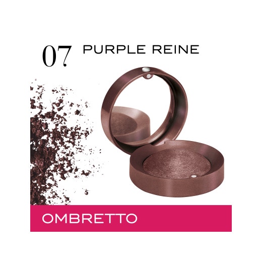 Bourjois Ombretto Little Round Pot Tonalità 07 Purple Reine 1,7g-1