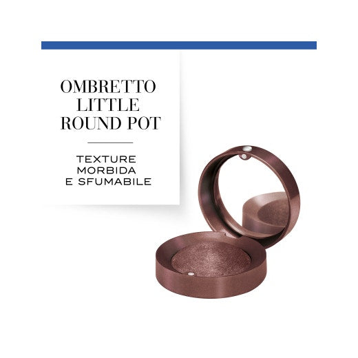 Bourjois Ombretto Little Round Pot Tonalità 07 Purple Reine 1,7g-2