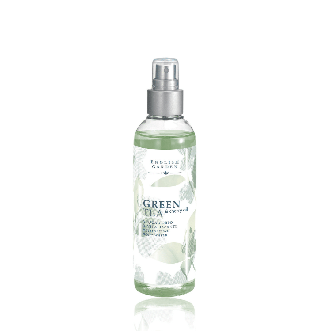 Atkinsons English Garden Green Tea E Cherry Oil Acqua Corpo 200ml-1