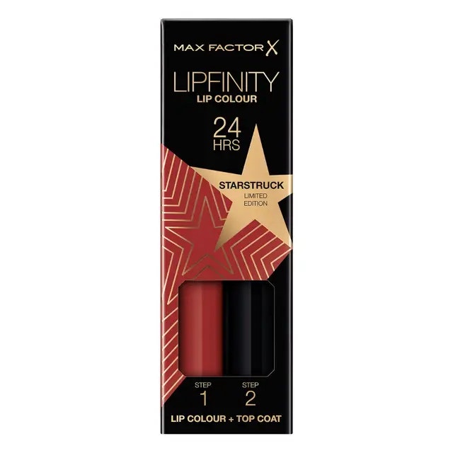 Max Factor Set Labbra Lipfinity Lip Colour Numero 90 Starstruck-0