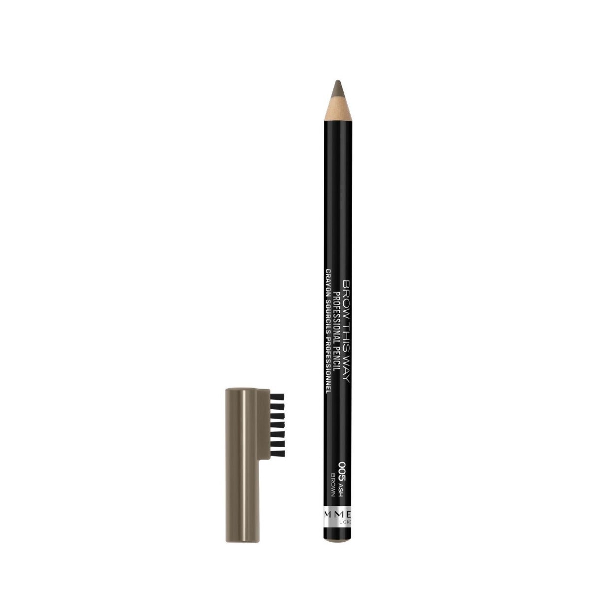 Rimmel Matita Sopracciglia Brow This Way Professional Pencil 005 Ash Brown-2