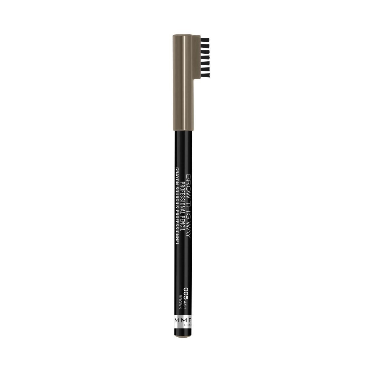 Rimmel Matita Sopracciglia Brow This Way Professional Pencil 005 Ash Brown-1