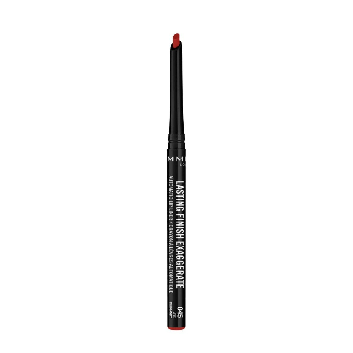 Rimmel Matita Labbra Lasting Finish Exaggerate 045 Epic Burgandy-8