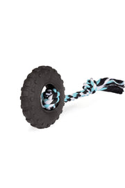 Camon Gioco Cani Pneumatico In Foam TPR Con Corda In Cotone 21cm-1