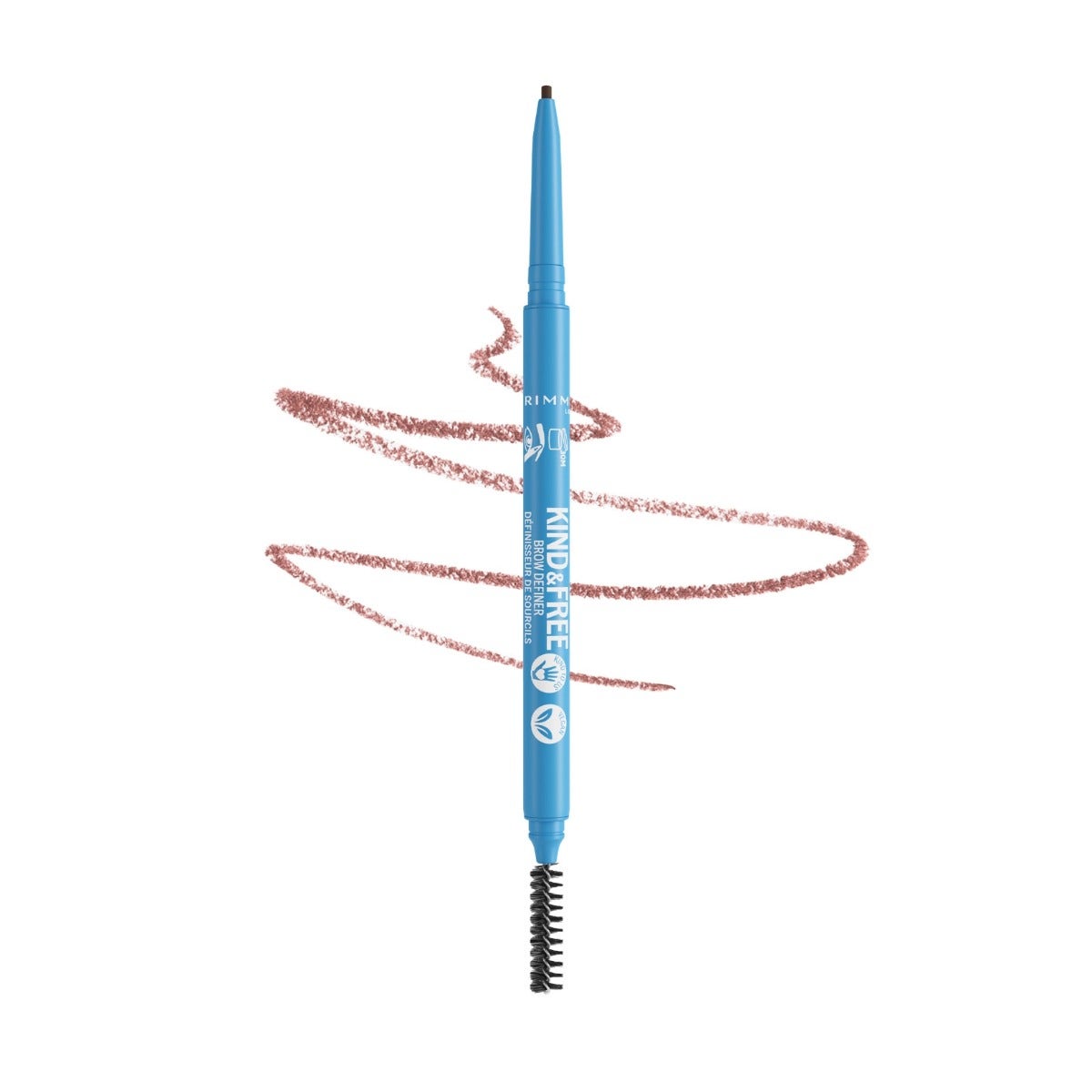 Rimmel Kind & Free Matita Sopracciglia Brow Definer 006 Espresso-2