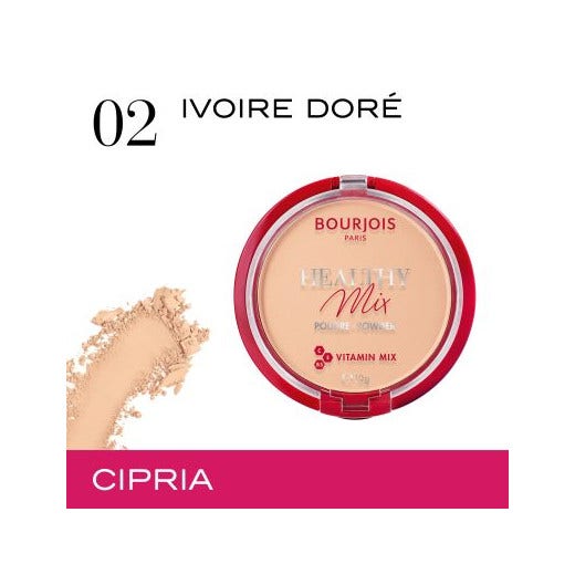 Bourjois Cipria Healthy Mix N.02 Ivoire Doré 11g-2