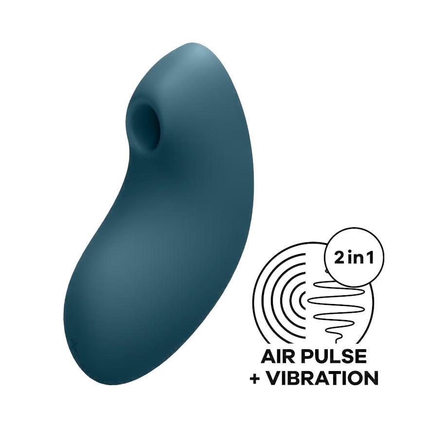 Satisfyer Vulva Lover 2 Vibratore Clitoride Blu-0