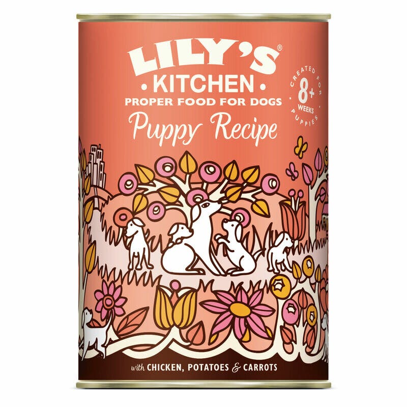Lily's Kitchen Chicken Puppy Recipe 400g-1