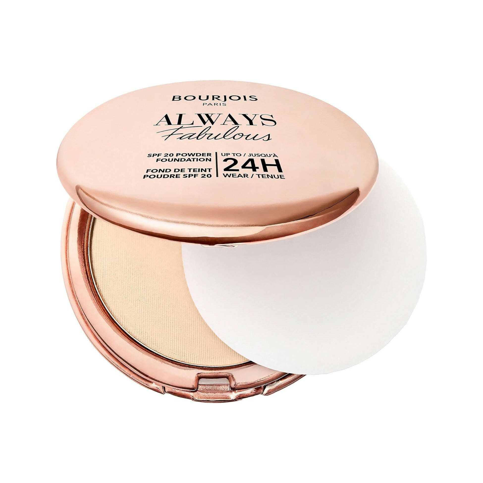 Bourjois Always Fabulous Fondotinta Compatto In Polvere 115 Golden Ivory 7g SPF20-1