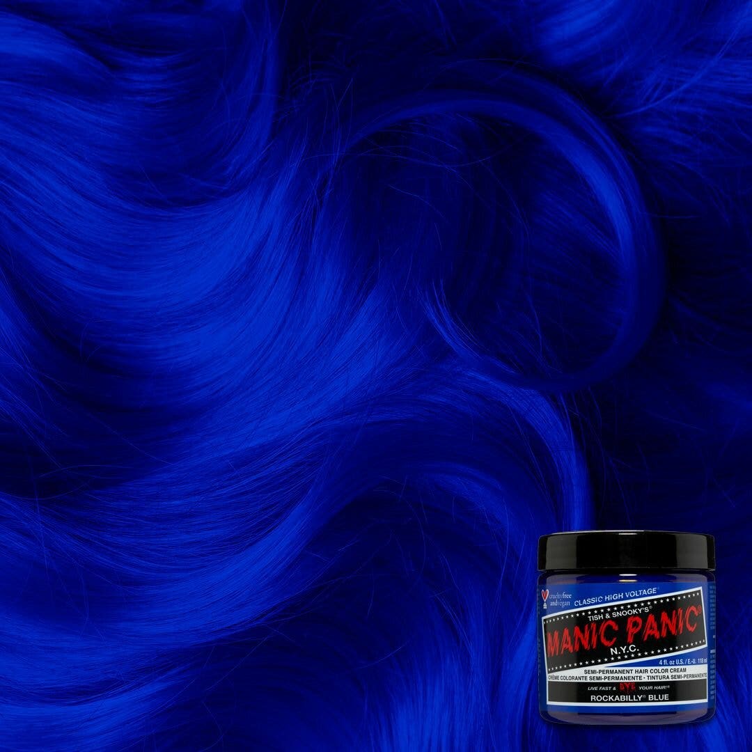 Manic Panic Rockabilly Blue Colorazione Semipermanente Classica Per Capelli 118ml-1