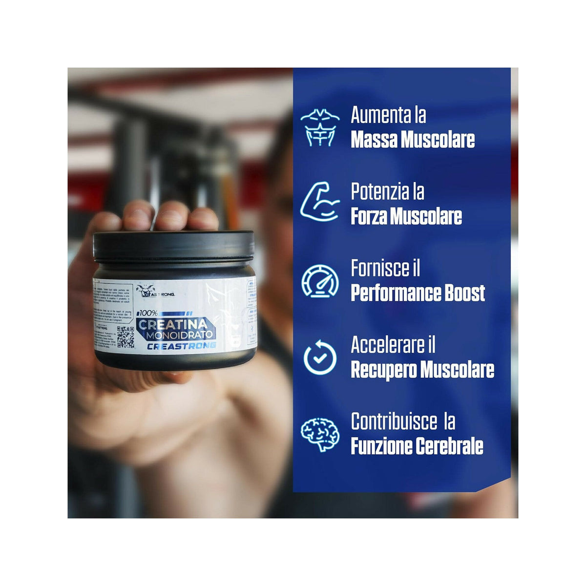 Vitastrong Creatine Monohydrate Creastrong 250g-5