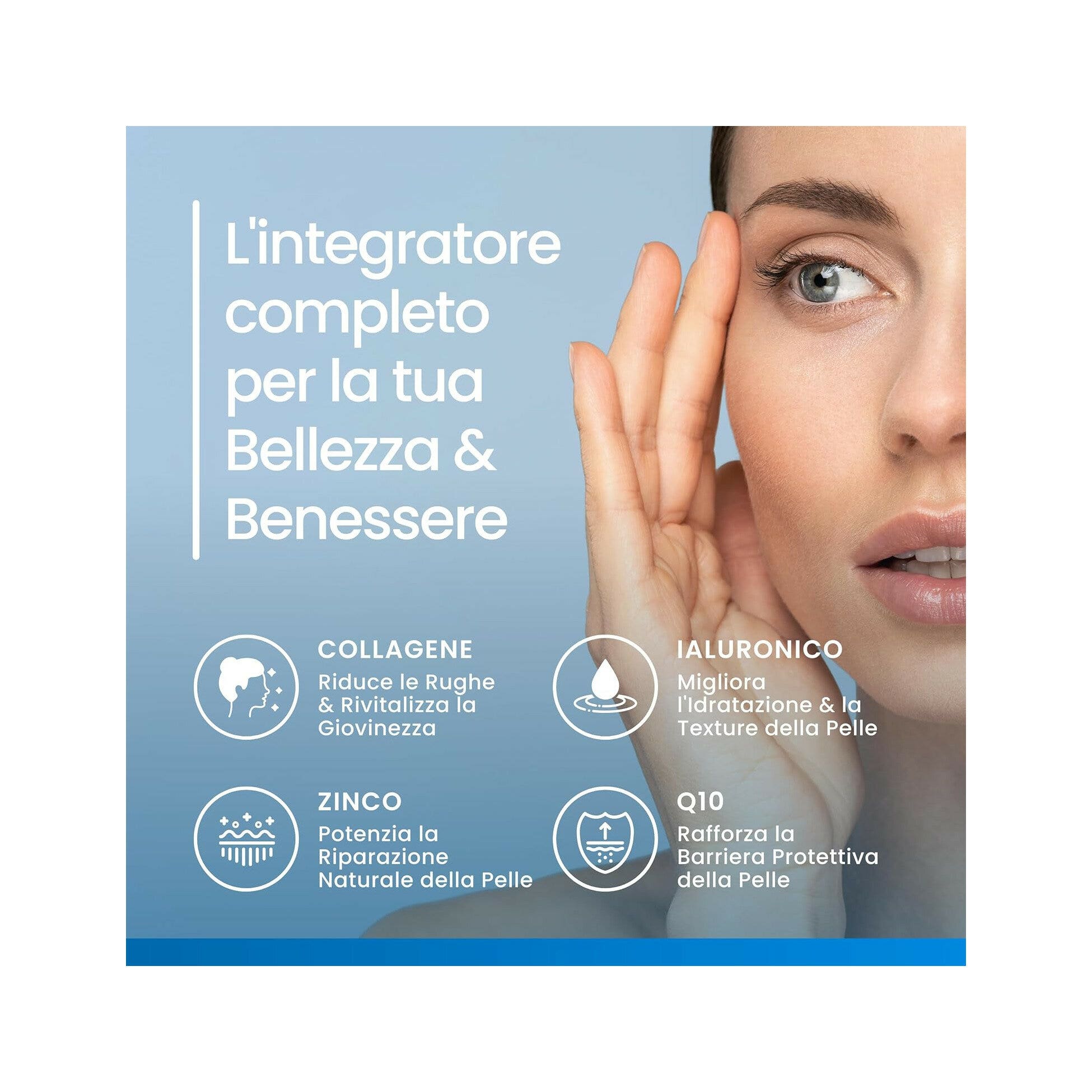 Vitastrong Collagen & HyaluronicAcid 180 Compresse-3