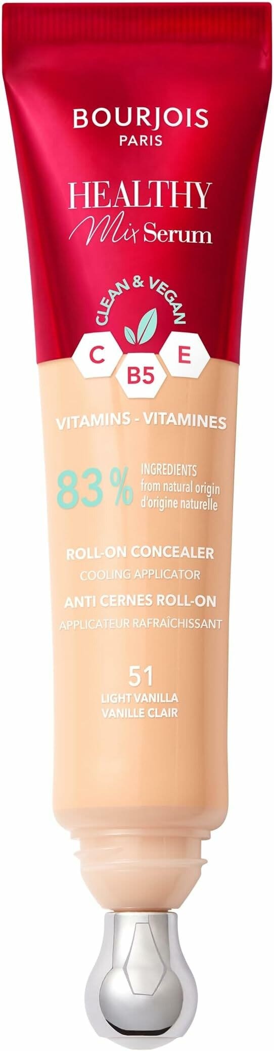 Bourjois Healthy Mix 2-in-1 Correttore In Siero 51 Light Vanilla 11ml-1