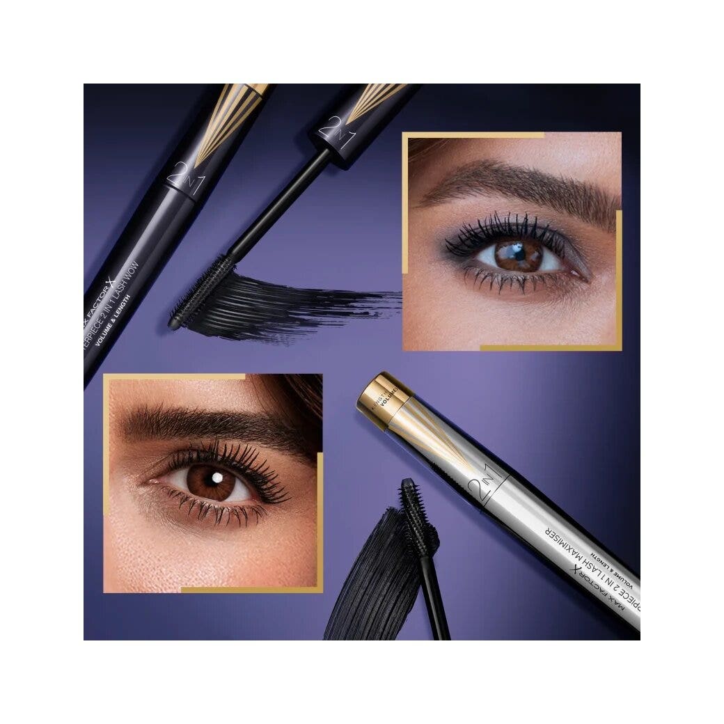Max factor Mascara Masterpiece 2 In 1 Lash Wow Midnight Black 7ml-4