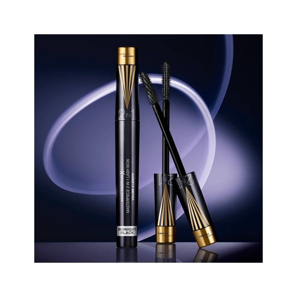 Max factor Mascara Masterpiece 2 In 1 Lash Wow Midnight Black 7ml-5