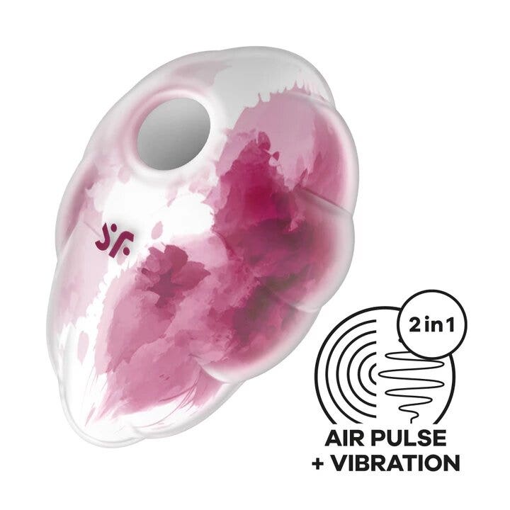 Satisfyer Cloud Dancer Rosso Stimolatore Clitorideo-3