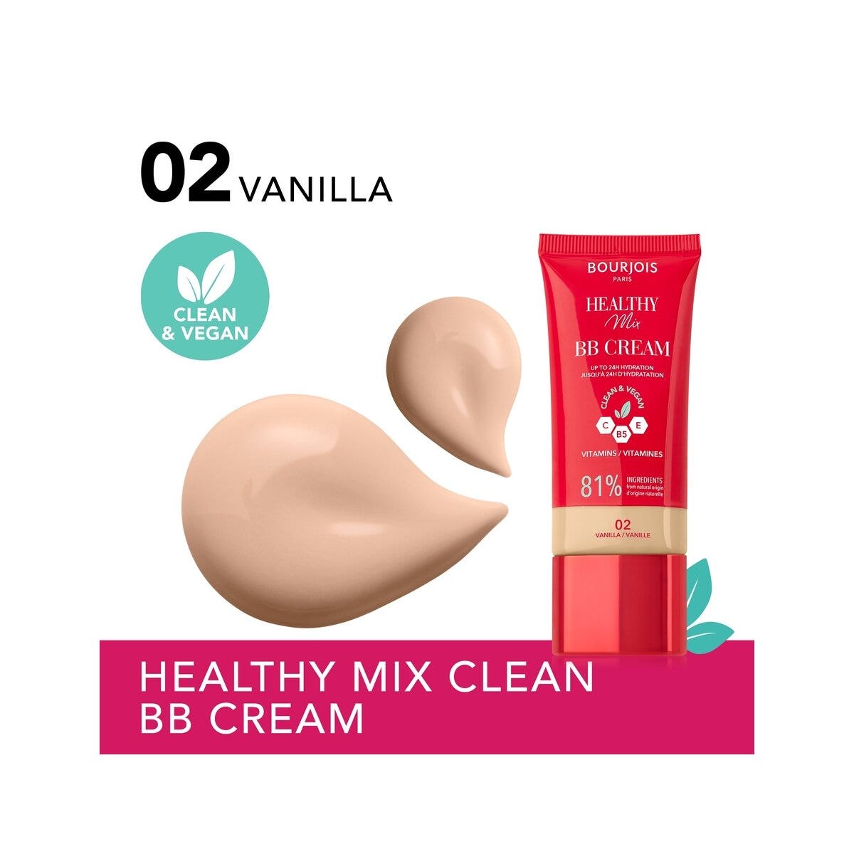 Bourjois Healthy Mix BB Cream 03 Beige 30ml-4