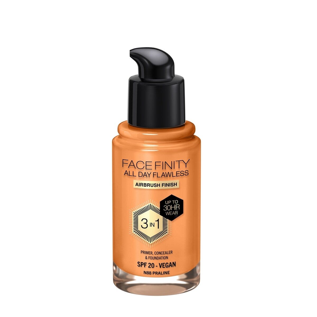 Max Factor Fondotinta Facefinity All Day Flawless 3In1 N88 Praline 30ml-2