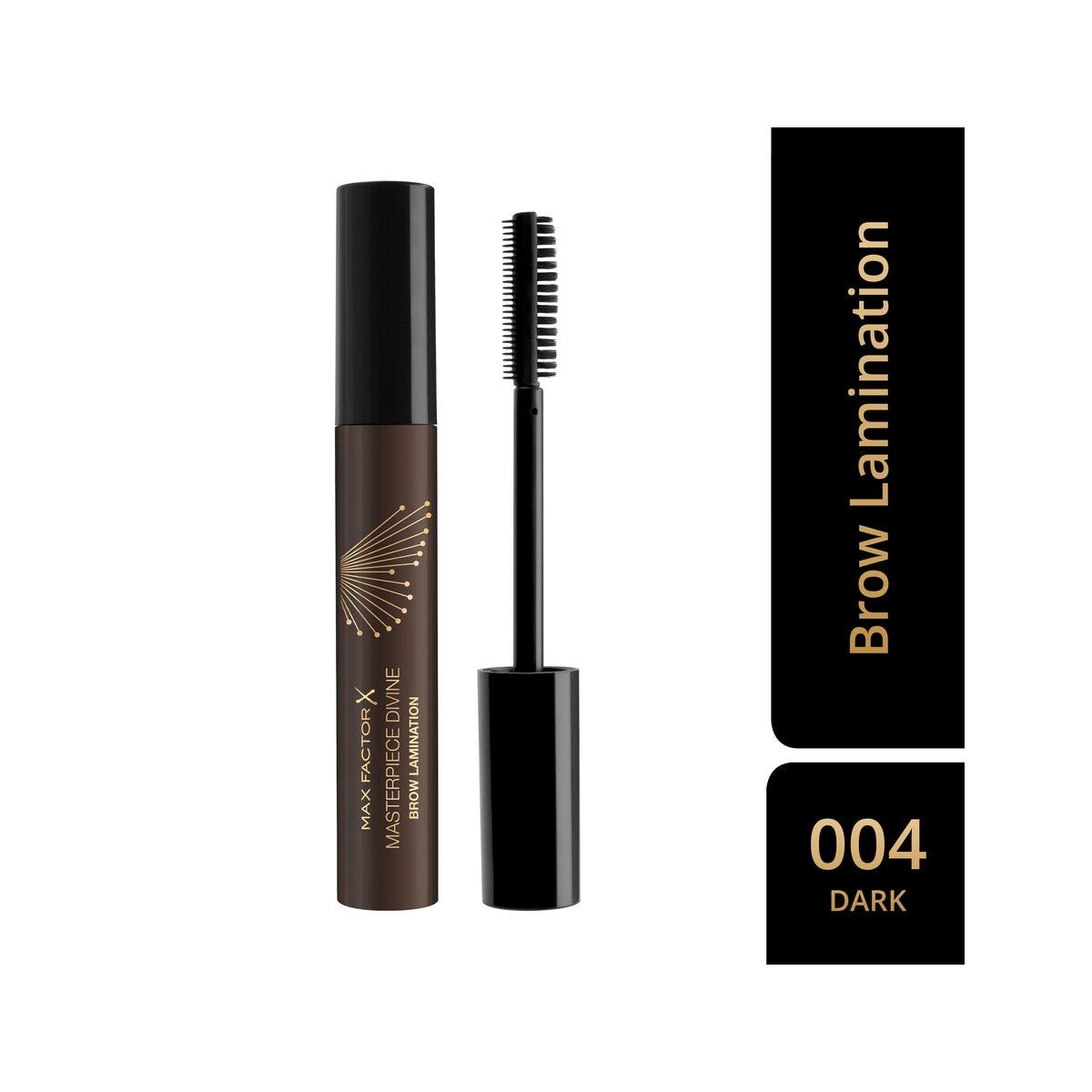 Max Factor Masterpiece Divine Gel per Sopracciglia Effetto Laminazione 004 Dark 8ml-4