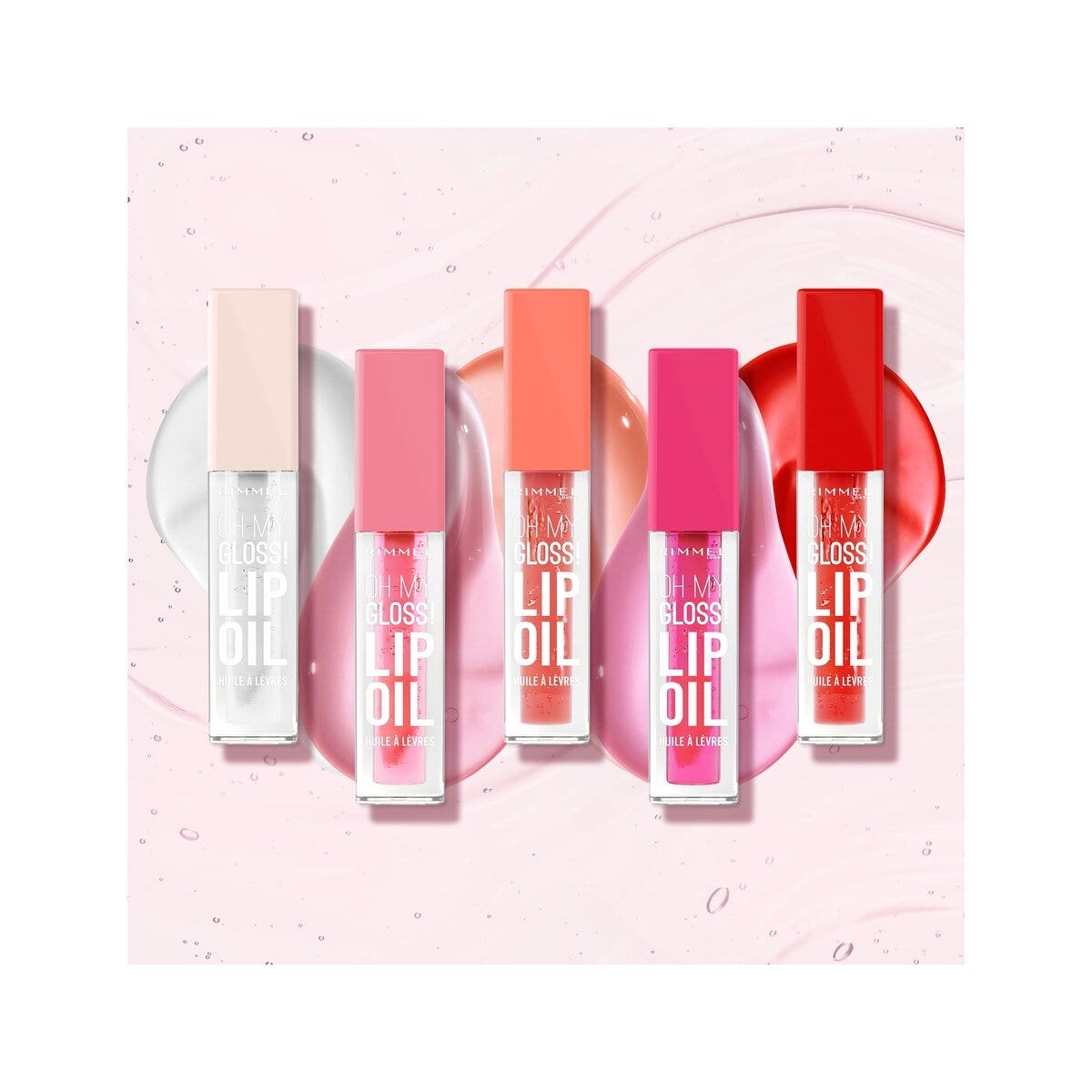 Rimmel Oh My Gloss! Olio per Labbra 004 Vivid Red 6ml-5