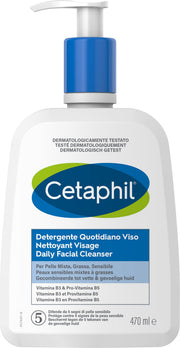 Cetaphil Detergente Quotidiano Viso Pelle Mista Grassa 470ml-1