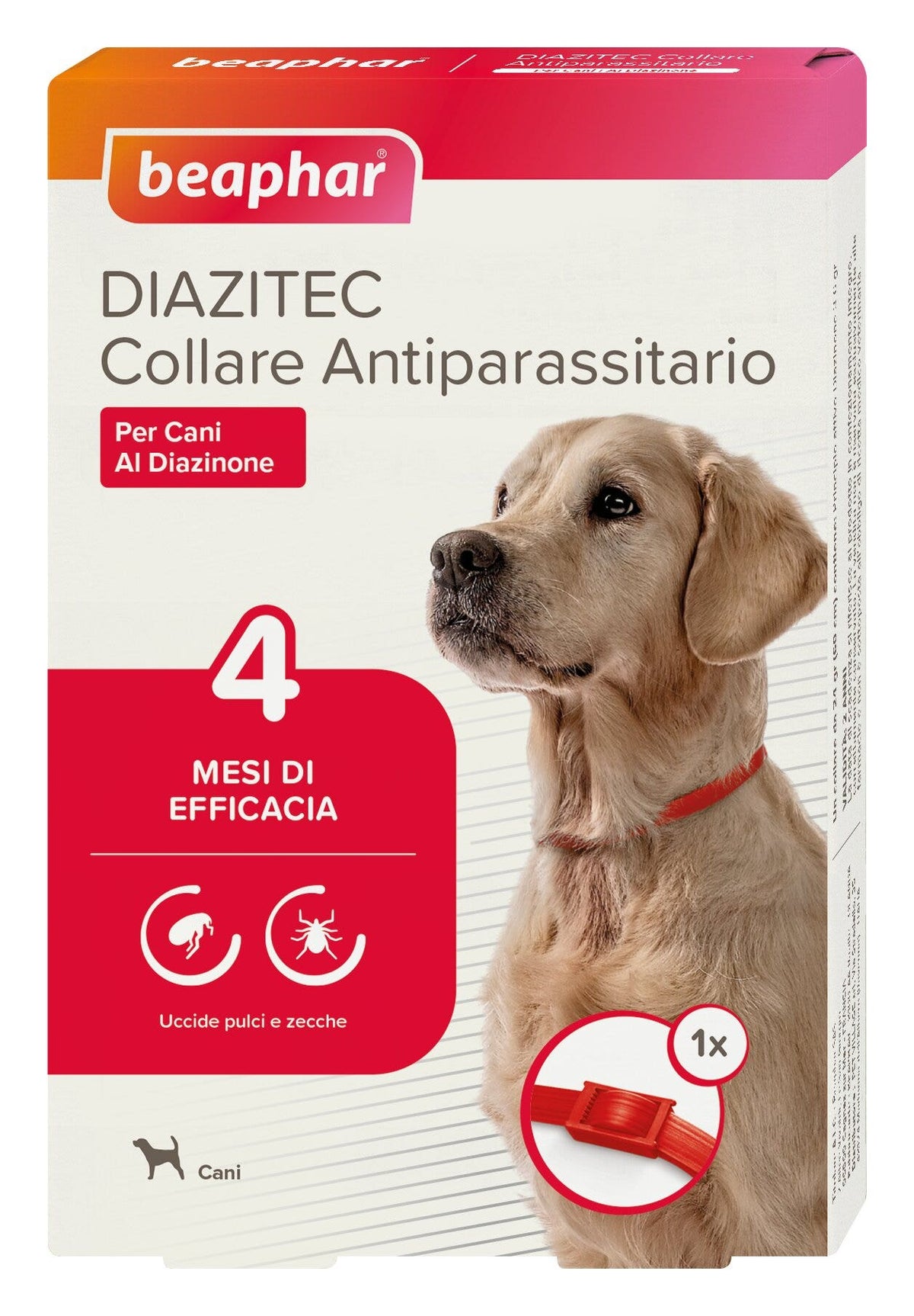 Diazitec Collare Antiparassitario Al Diazinone Per Cani 1 Pezzo-1