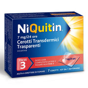Niquitin 7 Cerotti Transdermici Fase 3 7mg / 24h-1