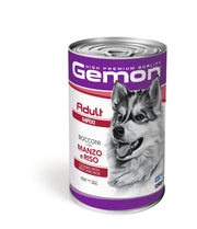 Gemon Bocconi Manzo E Riso Cibo Umido Cani Adulti Taglia Grande Barattolo 1,25 Kg-2