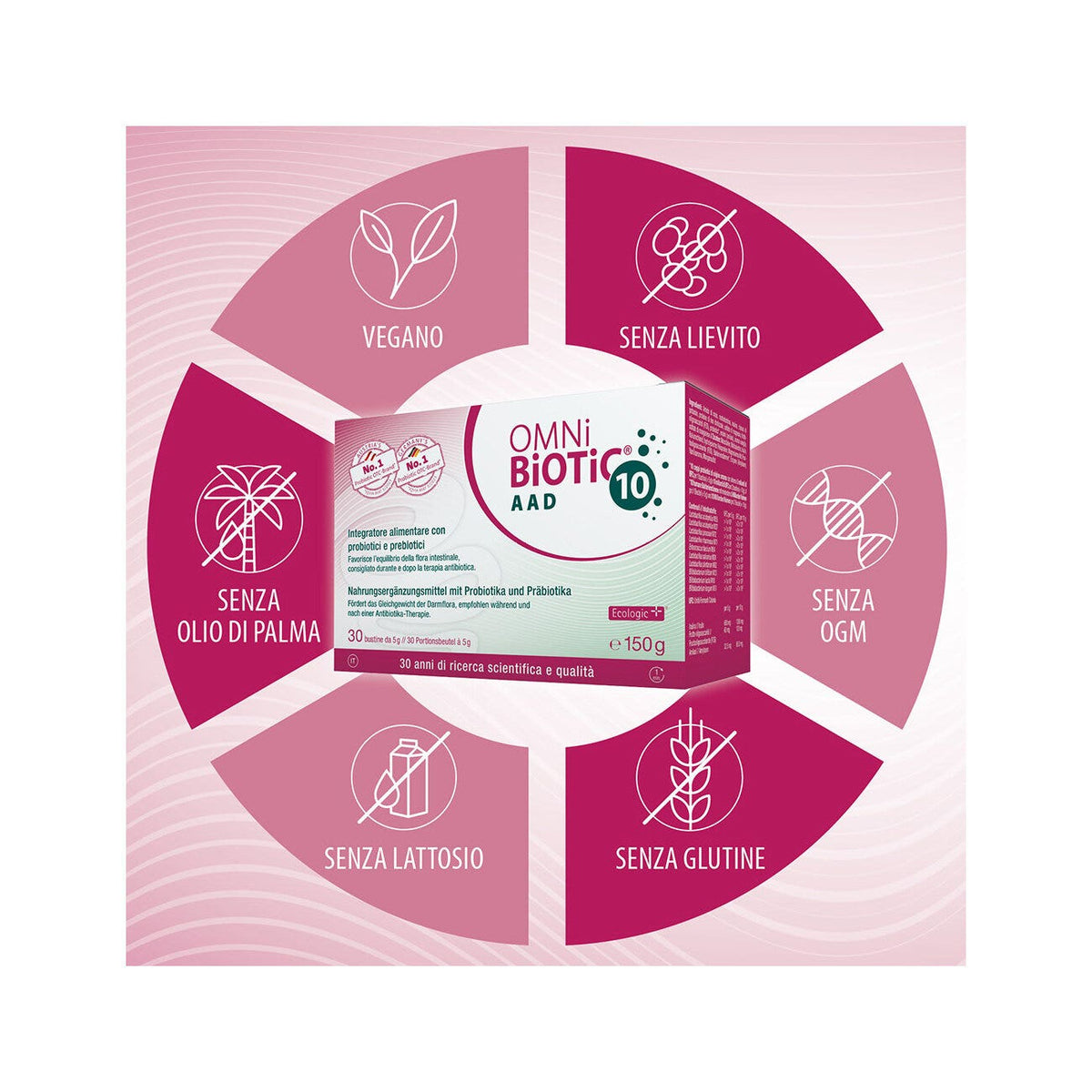 Omni Biotic 10 AAD 30 Bustine Da 5g-4