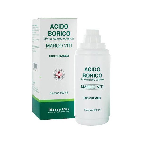 Acido Borico Marco Viti 3% 500ml  - 2