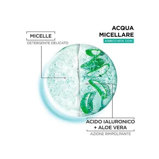 Garnier SkinActive Hyaluronic Aloe Acqua Micellare 400ml-12