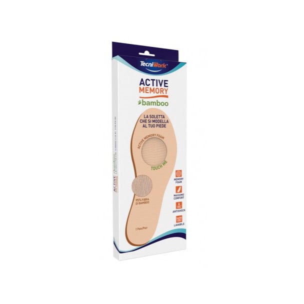 Active Memory Soletta Bamboo Taglia 43-1