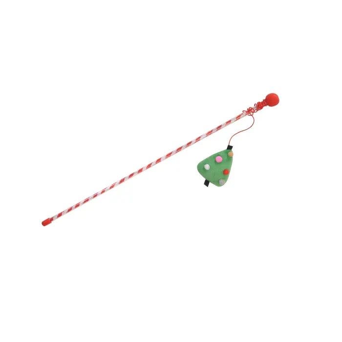 Camon Cannetta Natalizia Con Albero Di Natale E Pon-pon Per Gatti-5
