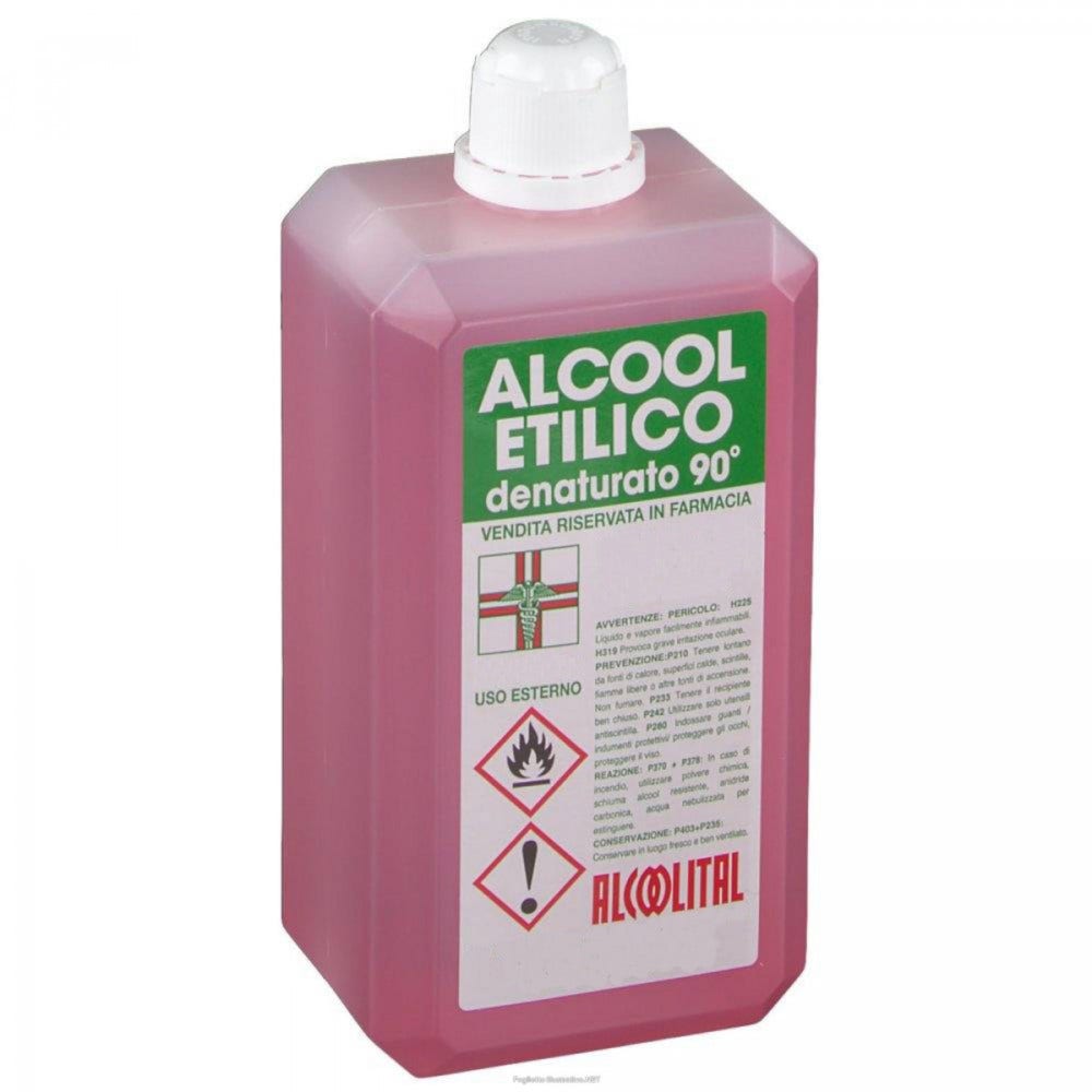Alcool Etilico Denaturato 90% 250ml-1