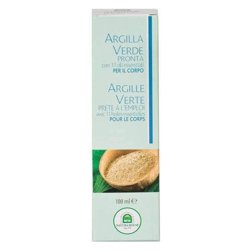 Argilla Verde Pronta Con Oli Essenziali 100ml  - 2