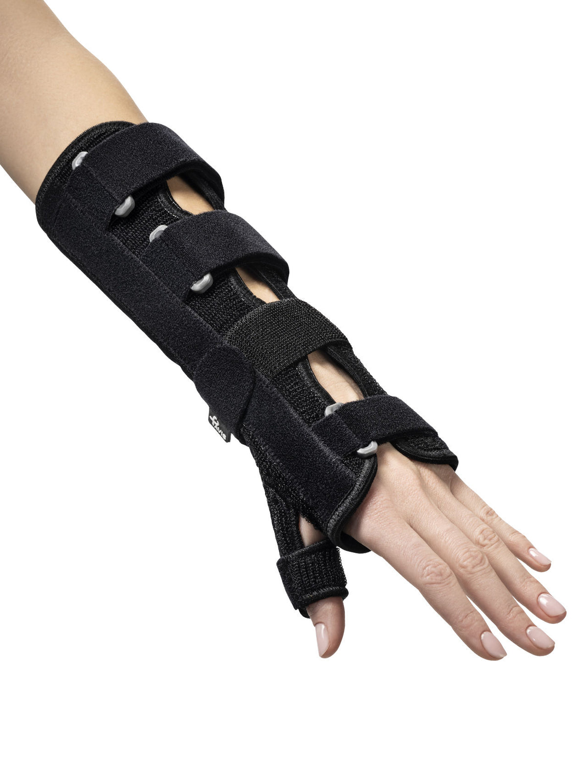 Pavis P-fix + Long Polsiera Lunga Con Supporto Pollice Destra Colore Nero Cod.132