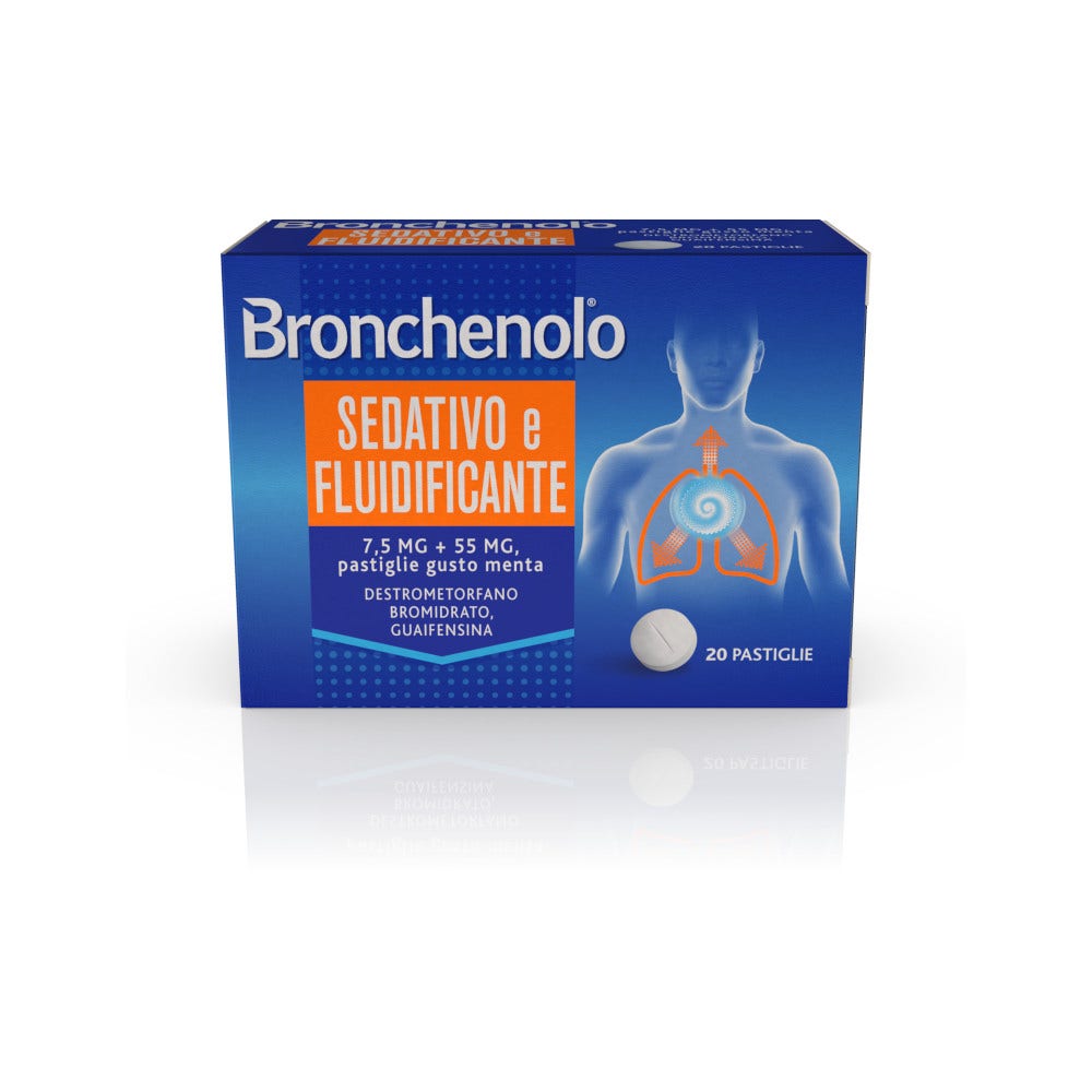 Bronchenolo Sedativo Fluidificante 20 Pastiglie  - 2