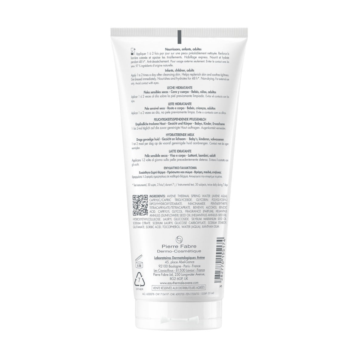Eau Thermale Avène Xeracalm Nutrition Latte Idratante Pelle Secca 200ml-2