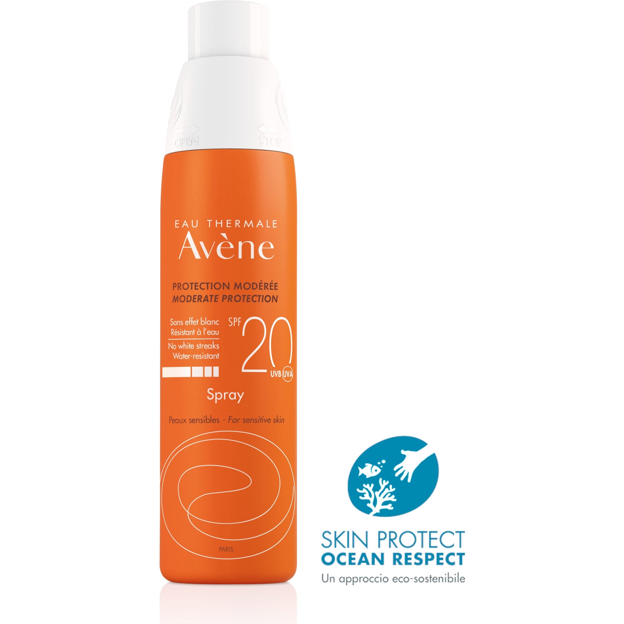 Eau Thermale Avene Spray Protezione Solare SPF20 200ml-4